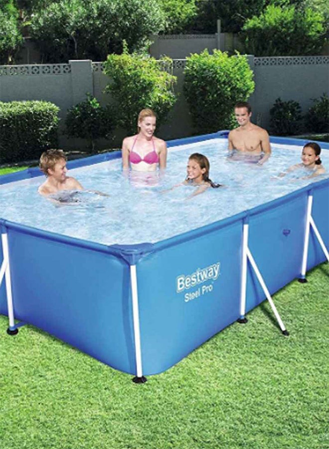 Bestway - Splash Jr. Frame Pool 221x150x43cm - Image 1