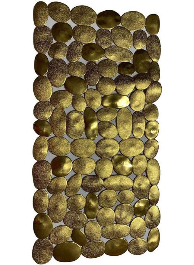 Generic Non Slip Bath Mat Gold 19.8X12.3X5.98cm 