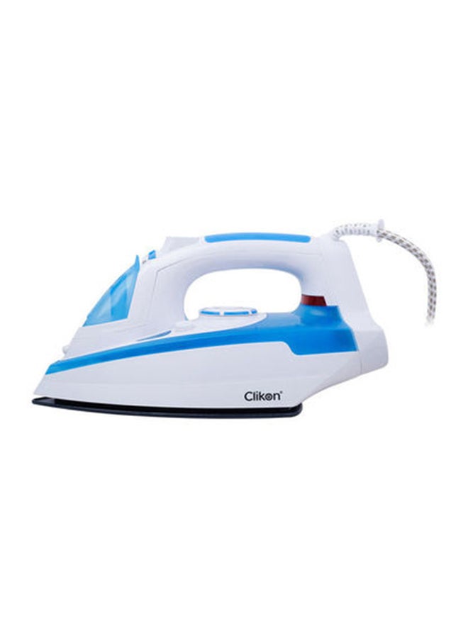 Clikon Corded Electric Steam Iron 350.0 ml 2300.0 W CK4107 Blue/White - Image 1