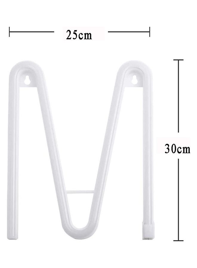 سلة مصباح نيون فليكس بإضاءة LED على شكل حرف M أحمر 30 x 25سم - Image 2