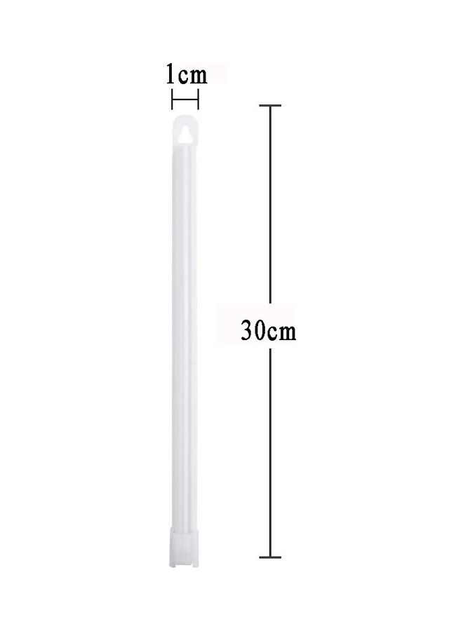 سلة مصباح نيون فليكس بإضاءة LED على شكل حرف I لون أحمر 30سم - Image 2