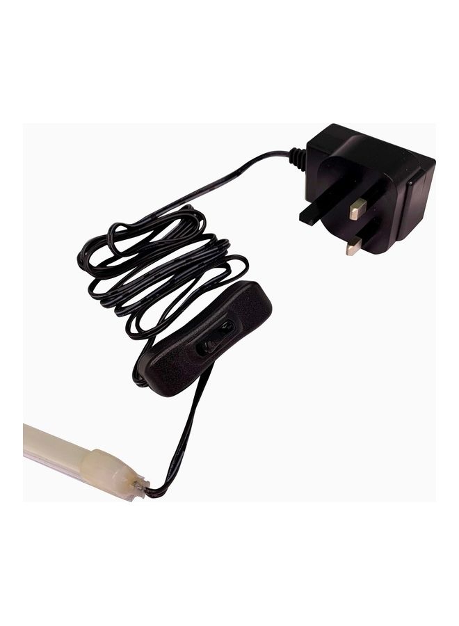 سلة مصباح نيون فليكس بإضاءة LED على شكل حرف I لون أحمر 30سم - Image 3