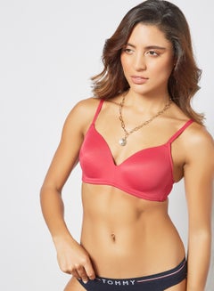 Underwired Light-Padded T-Shirt Bra Pink