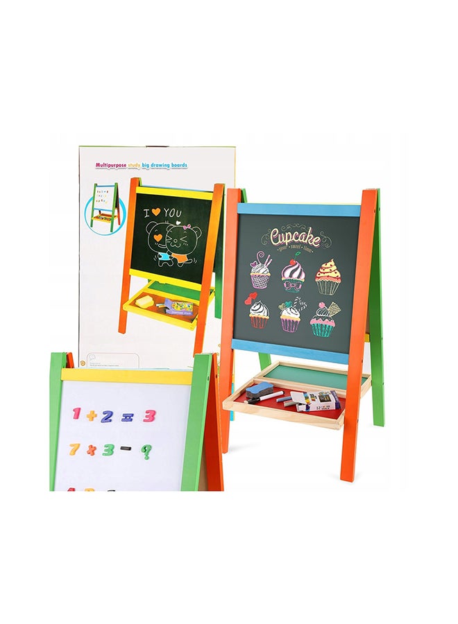 Beauenty - Adjustable Wooden Creative Compact Size Light Weight Drawing And Writing Board 65.5x36.5cm - Image 1