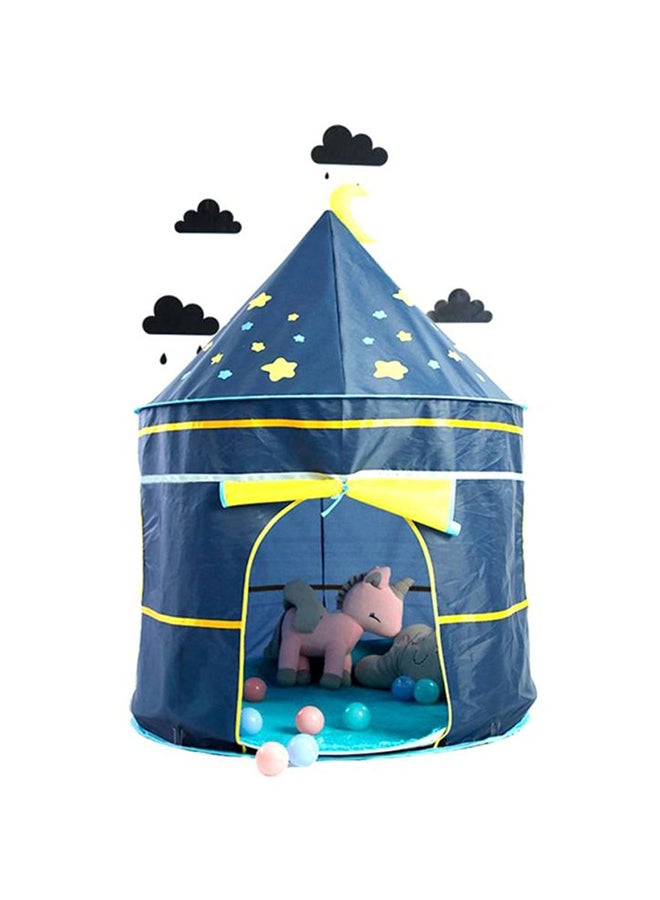 Cool Baby Princess Folding Portable Castle Colourful Unique Design Play House Tent 105x135x105cm - Image 3