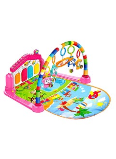 HUANGER Piano Keyboard Infant Fitness Playmat With Music And Light Suitable For Baby Girl 49.5x42x8cm  - Image 2