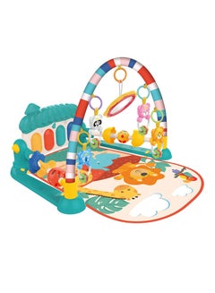 HUANGER Multi Function Decorated, Beautiful Designs Piano Fitness Play Mat With Music And Light 75x60x45cm  - Image 1