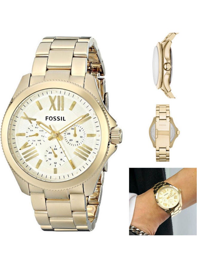 FOSSIL Women's Analog Wrist Watch AM4510 - 40 mm - Gold  - Image 2
