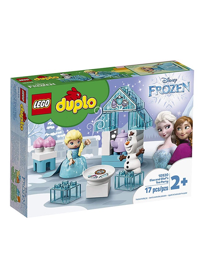 LEGO - 10920 Duplo Disney Frozen Toy Featuring Elsa And Olaf'S Tea Party  17 Pieces 17 2+ Years - Image 1