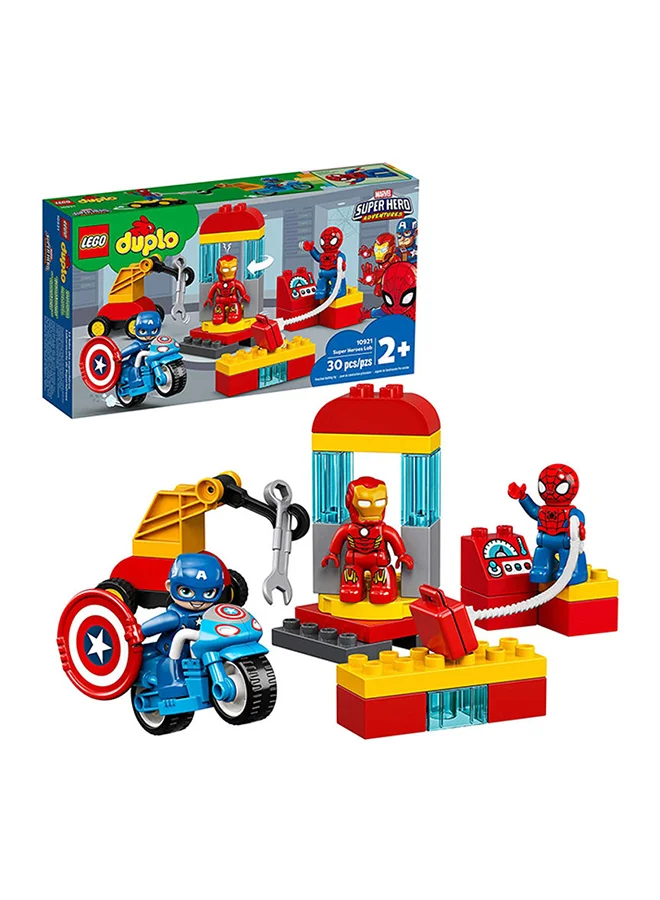 LEGO 10921 30-Piece Duplo Super Heroes Super Heroes Lab Set 10921 2+ Years