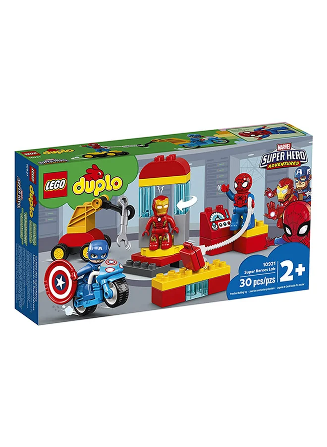 LEGO 10921 30-Piece Duplo Super Heroes Super Heroes Lab Set 10921 2+ Years
