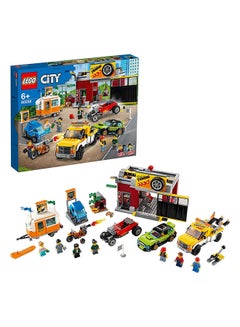60258 897-Piece City Tuning Workshop Creative Fun Filled Building Block Toy Set 6+ Years