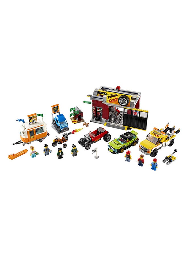 LEGO - 60258 897-Piece City Tuning Workshop Creative Fun Filled Building Block Toy Set 6+ Years - Image 1