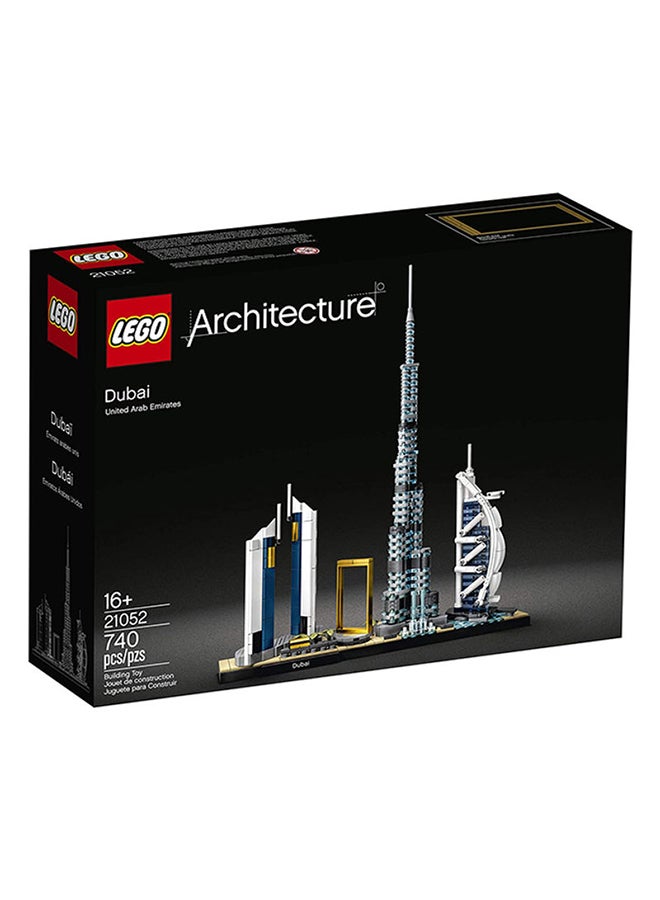 LEGO - 21052 Architecture Dubai Model Skyline Burj Khalifa Collection Building Set Age 740 Pieces 740 16+ Years - Image 1