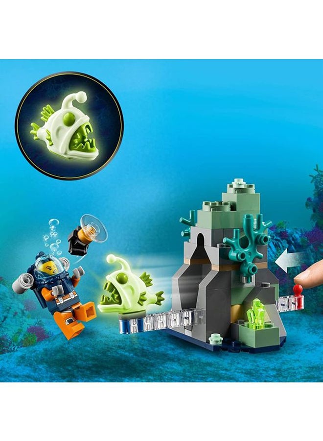 ليغو مجموعة قطع بناء بطابع غواصة استكشاف المحيط من 286 قطعة 60264 286 أكبر من 5 سنوات - Image 5