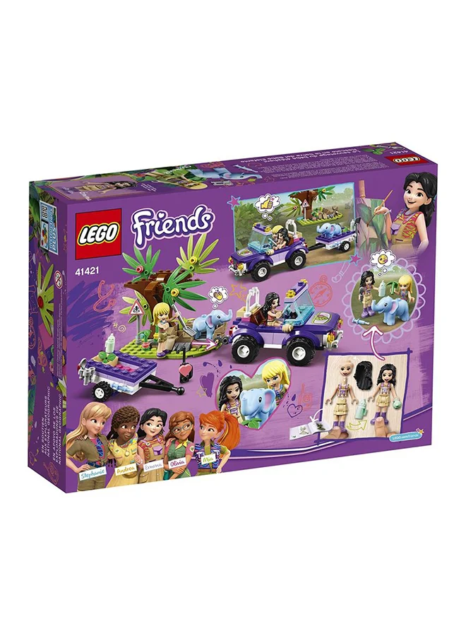 LEGO 41421 203-Piece Friends Baby Elephant Jungle Rescue Building Set 41421 6+ Years