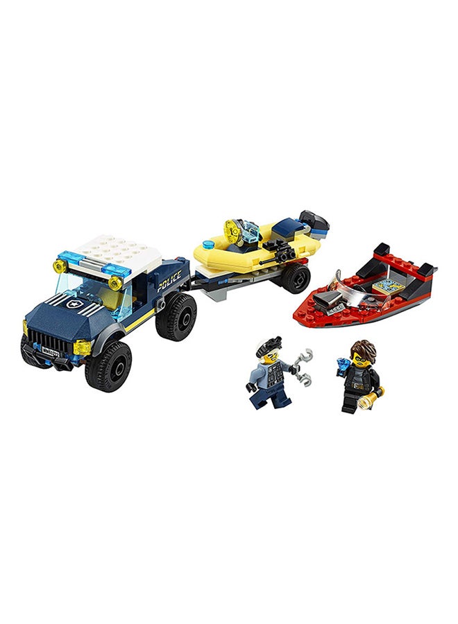 LEGO - 60272 City Elite Police Boat Transport Toy With Floating Pontoon 5+ Years - Image 1