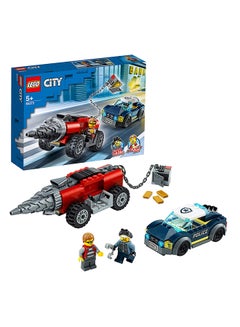 60273 60273 City Elite Police Driller Chase Set 5+ Years