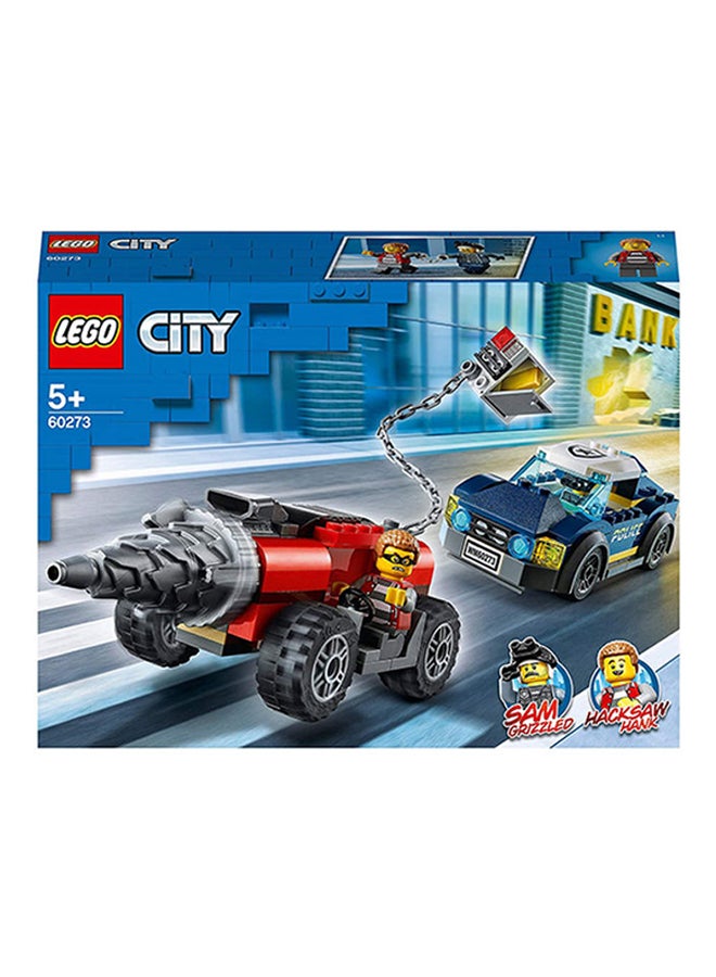 LEGO - 60273 60273 City Elite Police Driller Chase Set 5+ Years - Image 1