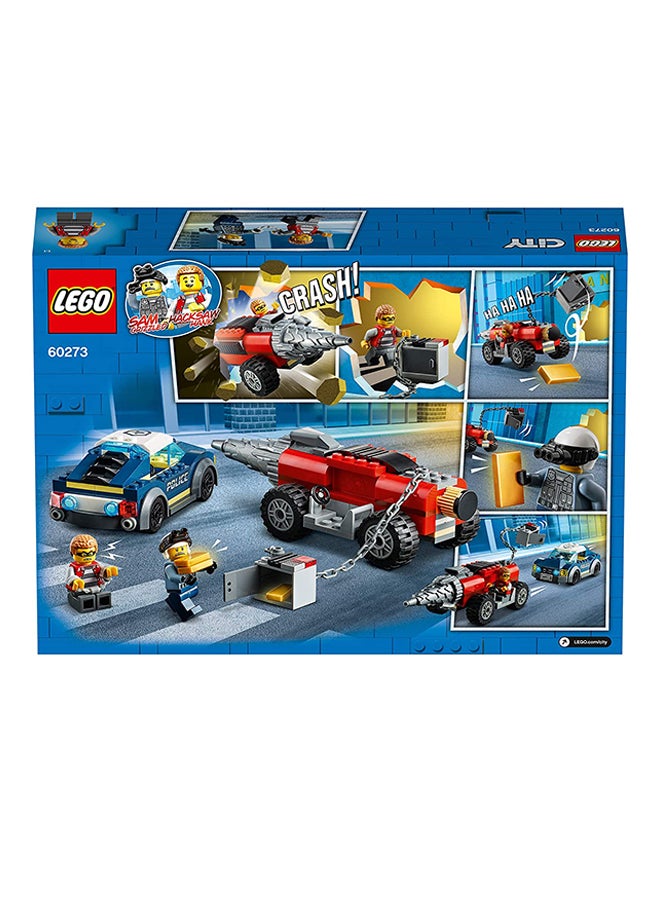 LEGO - 60273 60273 City Elite Police Driller Chase Set 5+ Years - Image 1