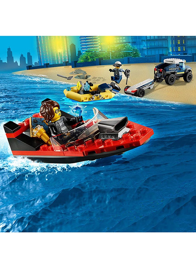 LEGO - 60272 City Elite Police Boat Transport Toy With Floating Pontoon 5+ Years - Image 1