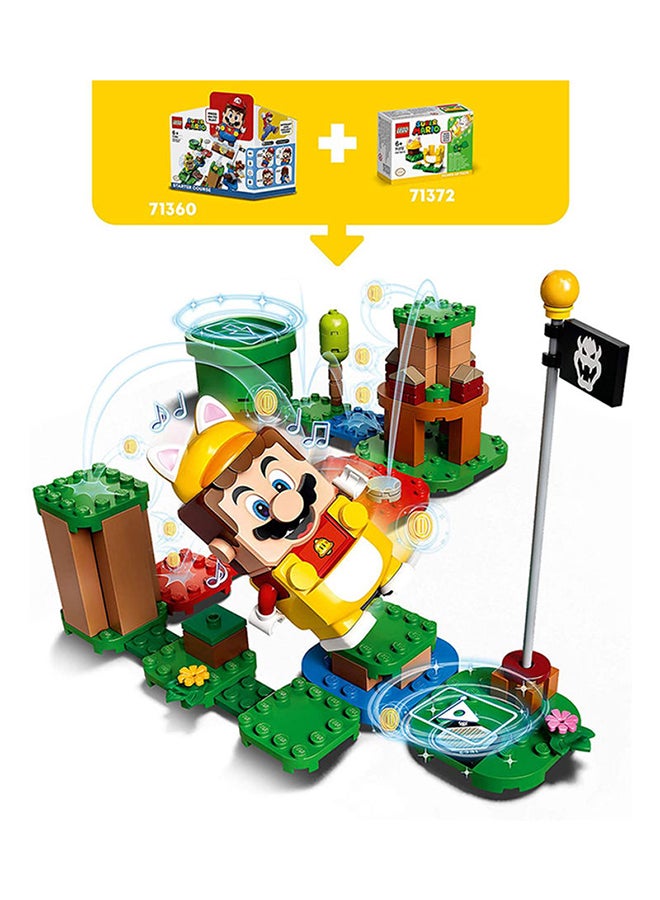 LEGO - 71372 Super Mario Cat Power-Up Pack Expansion Set Climb Walls Costume 6+ Years - Image 1