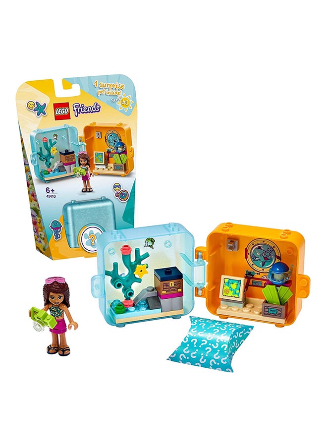 LEGO 41410 43-Piece Friends Andrea's Summer Play Cube Building Set 41410 43 6+ Years - Image 1