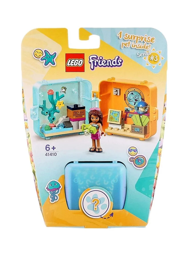 LEGO 41410 43-Piece Friends Andrea's Summer Play Cube Building Set 41410 43 6+ Years