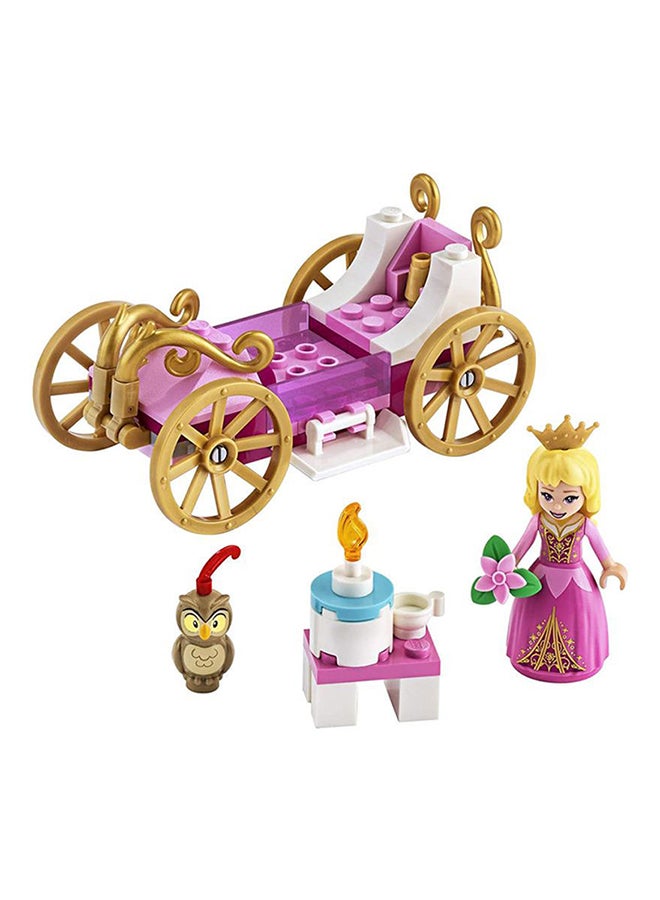 LEGO - 43173 62-Piece Aurora's Royal Carriage Plastic Building Blocks 5+ Years - Image 1