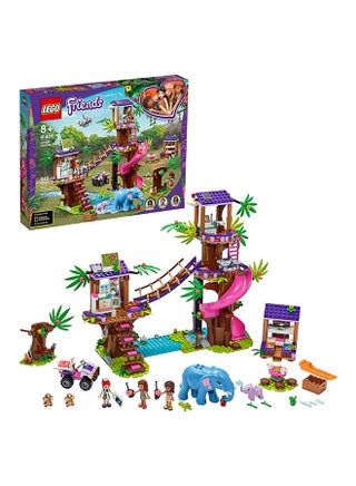 41424 648-Pieces Friends Jungle Rescue Base Includes Minifigures Set For Kids 8+ Years - v1633439205/N41910286A_1