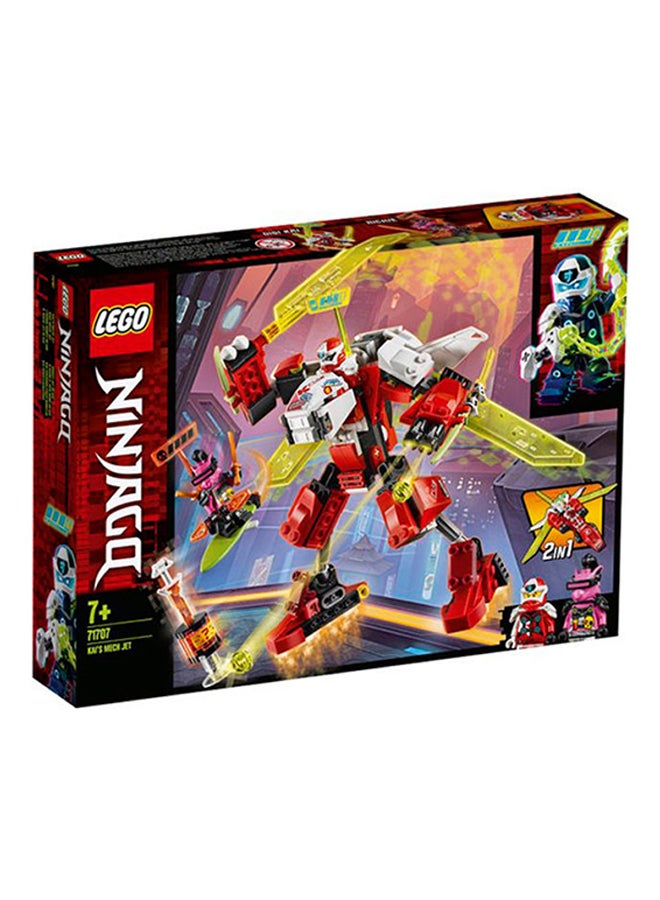 LEGO - 71707 217-Piece Ninjago Kai's Mech Jet Building Block Set 71707 7+ Years - Image 1