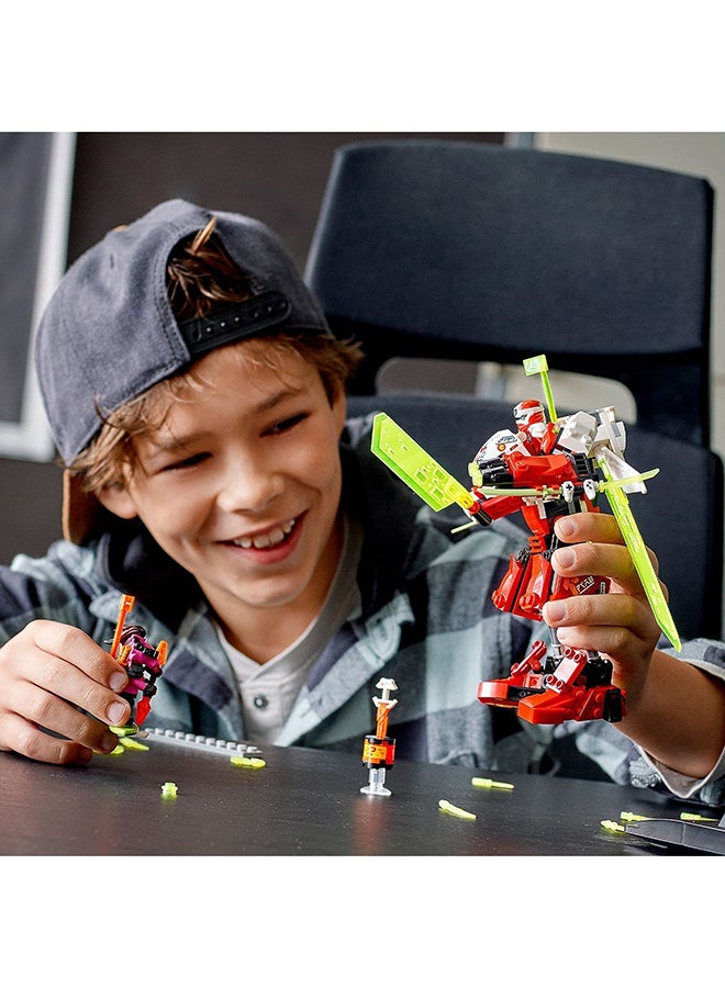 LEGO - 71707 217-Piece Ninjago Kai's Mech Jet Building Block Set 71707 7+ Years - Image 1