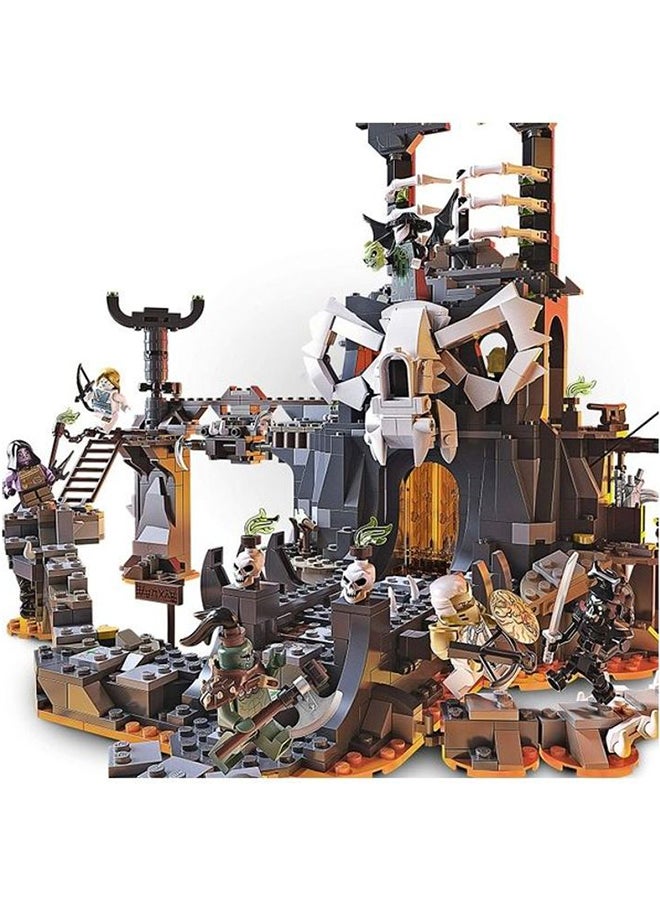 LEGO - Ninjago Skull Dungeons Building Set And Board Game With 8 Mini Figures Toy For Kids 48 x 37.8 x 9.4cm - Image 1