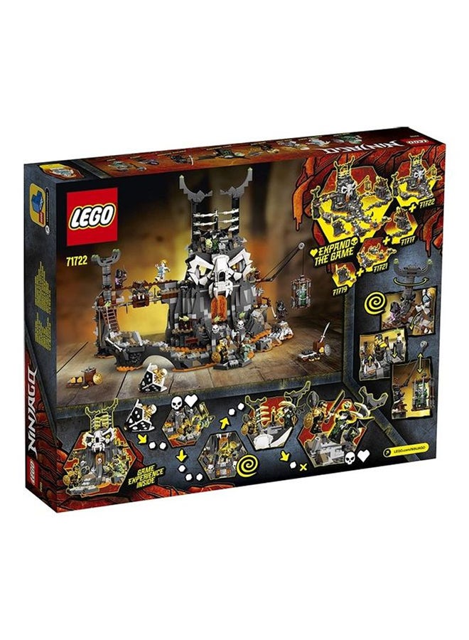 LEGO - Ninjago Skull Dungeons Building Set And Board Game With 8 Mini Figures Toy For Kids 48 x 37.8 x 9.4cm - Image 1