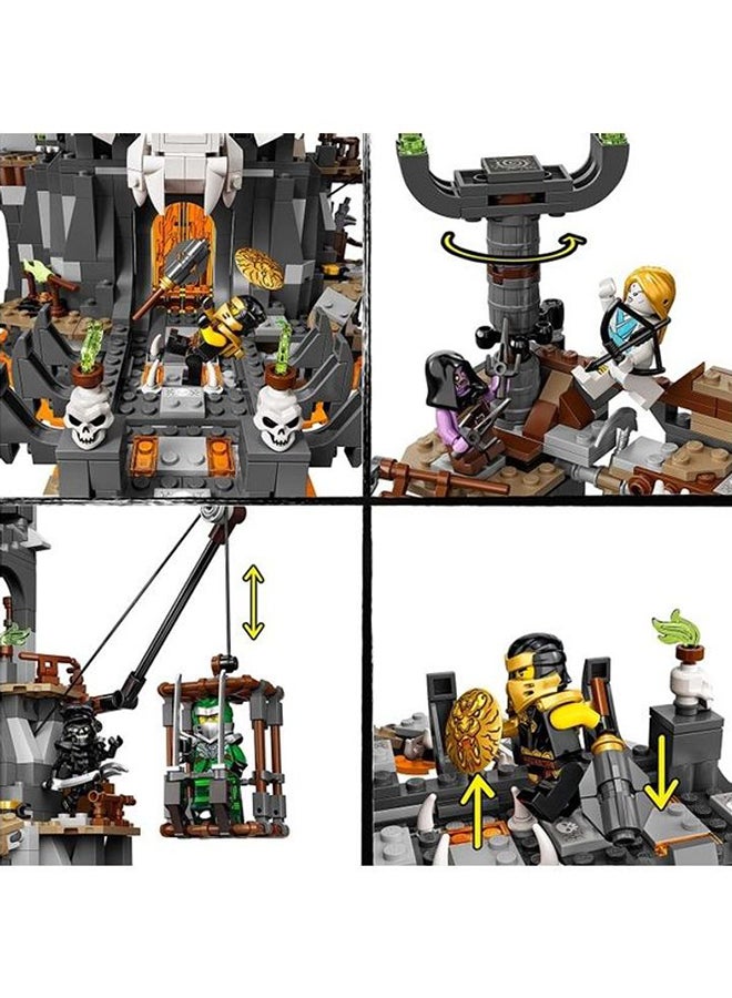 LEGO - Ninjago Skull Dungeons Building Set And Board Game With 8 Mini Figures Toy For Kids 48 x 37.8 x 9.4cm - Image 1