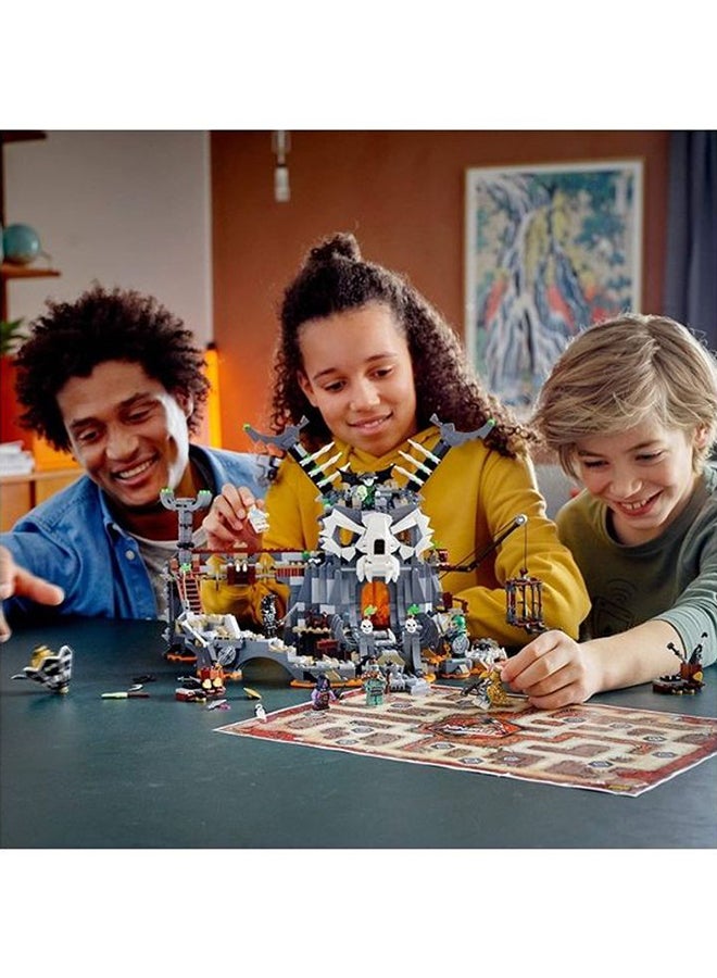 LEGO - Ninjago Skull Dungeons Building Set And Board Game With 8 Mini Figures Toy For Kids 48 x 37.8 x 9.4cm - Image 1