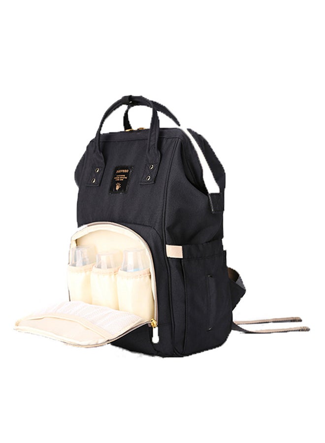 Multifunctional Large Capacity Waterproof Travel Nappy Bag, Polyester, Newborn Black - v1633439638/N12740179A_4