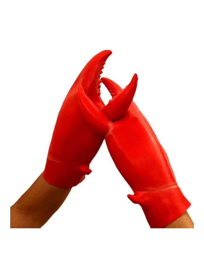MissTiara Giant Crab Claws Cosplay Gloves 35x22cm  - Image 2