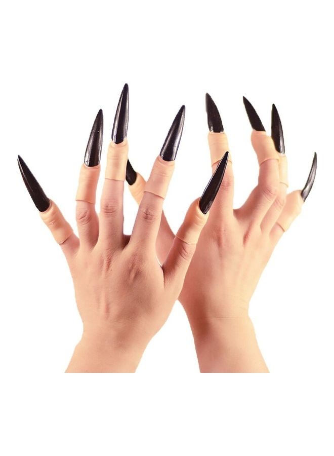 MissTiara 10-Piece Prop Talon Claw Paw Fingertip 8x2cm  - Image 2