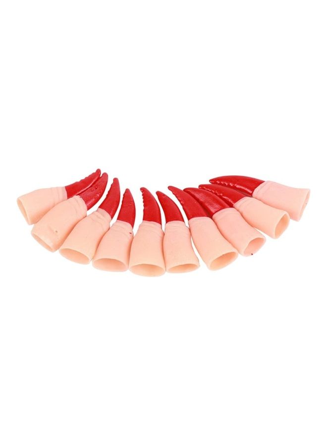 MissTiara 10-Piece Prop Talon Claw Paw Fingertip 8x2cm  - Image 1