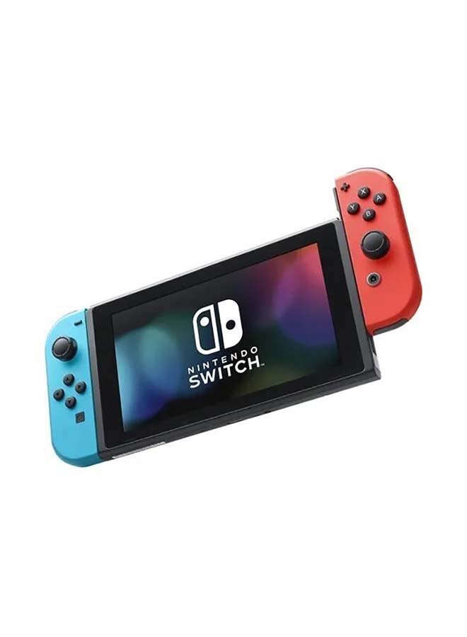 Switch with Neon Blue and Red Joy‑Con
