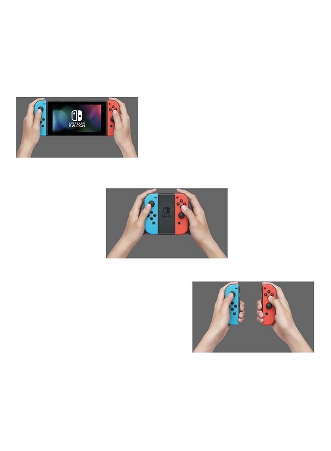 Switch with Neon Blue and Red Joy‑Con