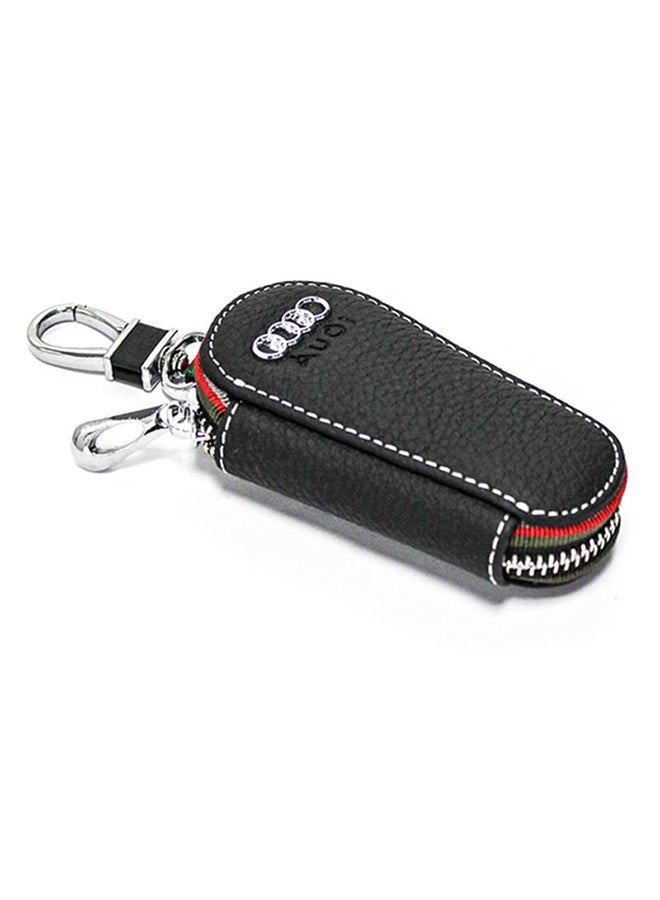 AFGT Audi Logo Key Fob Case With Ring  - Image 1
