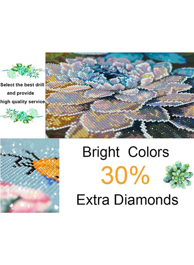 Beauenty Premium Full Drill DIY Diamond Painting Kit Art For Wall Decor 25x30 cm Multicolour - Image 5