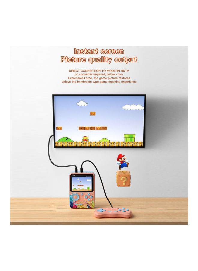 MissTiara - 500-In-1 Super Handheld Game Console For Two Players 10x5x13.7cm - Image 1