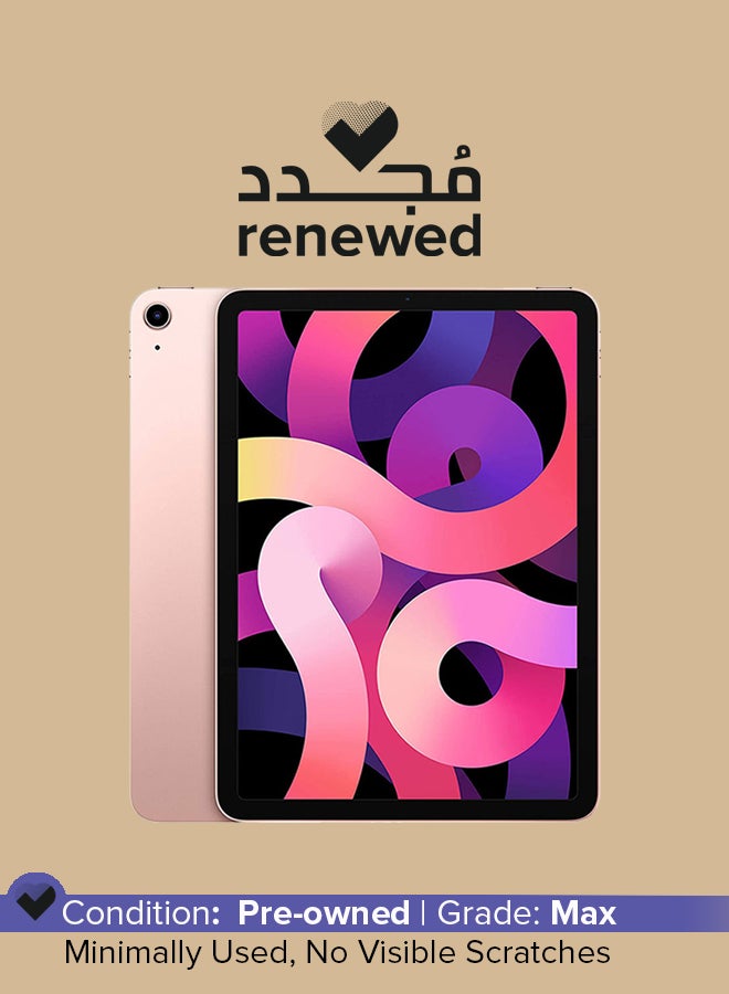 Apple Renewed - iPad Air - 2020 (4th Generation) 10.9inch 64GB WiFi Rose Gold With Facetime - Image 1
