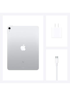 Renewed - iPad Air - 2020 (4th Generation) 10.9inch 256GB WiFi Silver with Facetime - International Specs - v1633492655/N47019510A_10