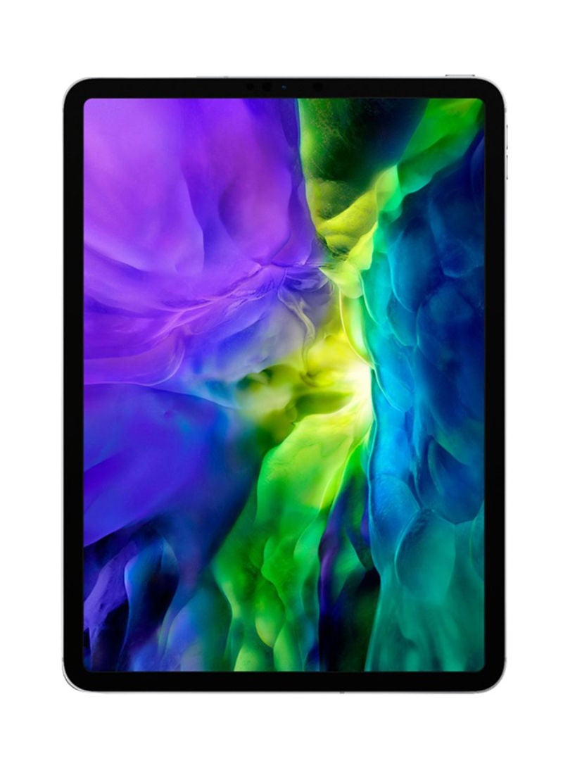 Renewed - iPad Pro 2020 (2nd Generation) 11-inch 128GB, Wi-Fi, Silver With Facetime - International Specs