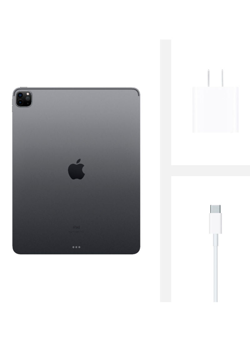 Apple - Renewed - iPad Pro 2020 (4th Gen) 12.9-inch 256GB Wi-Fi Space Gray -International Version - Image 1