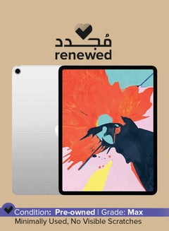 Apple Renewed - iPad Pro 2018 (3rd Gen) 12.9inch 64GB Wi-Fi Silver With Facetime  - Image 1